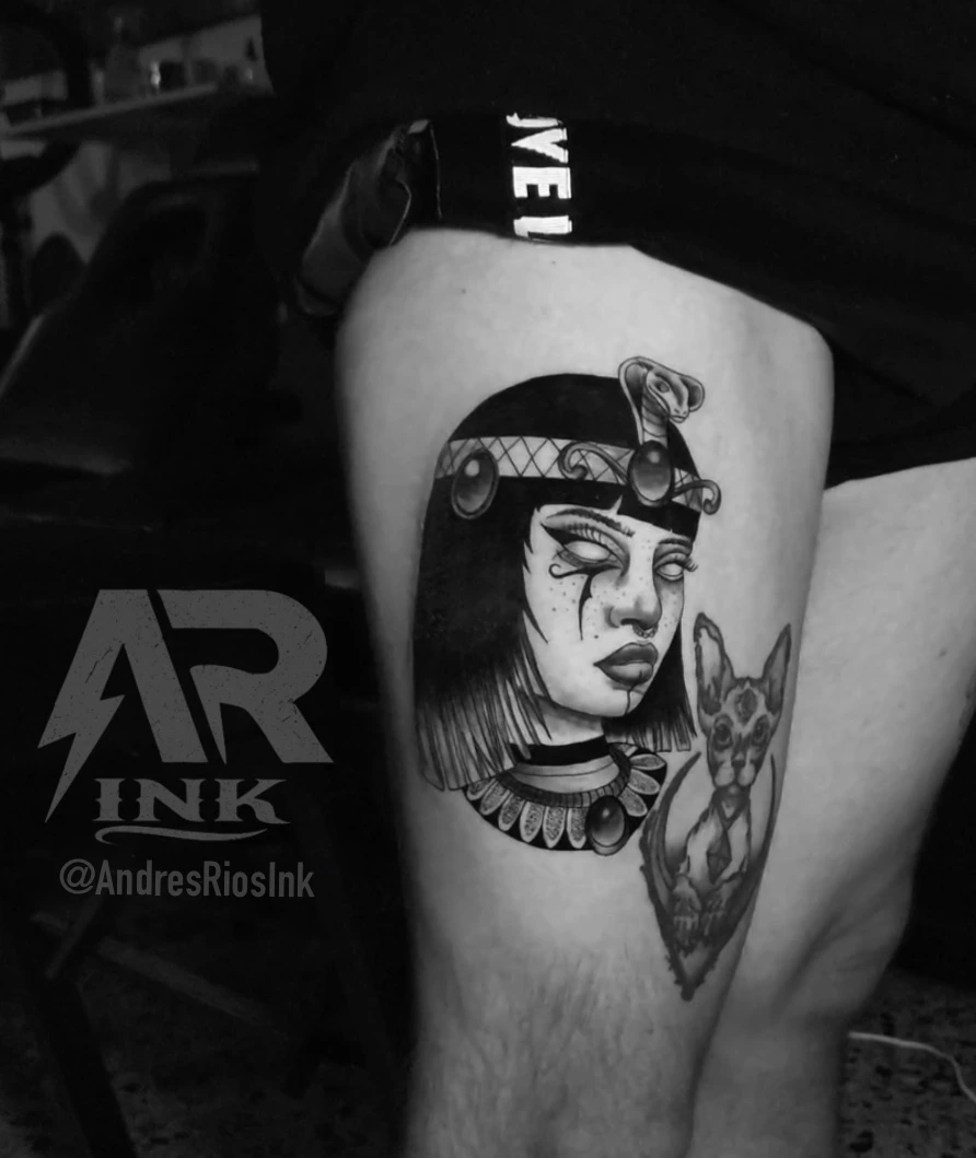 Tatuaje cleopatra
